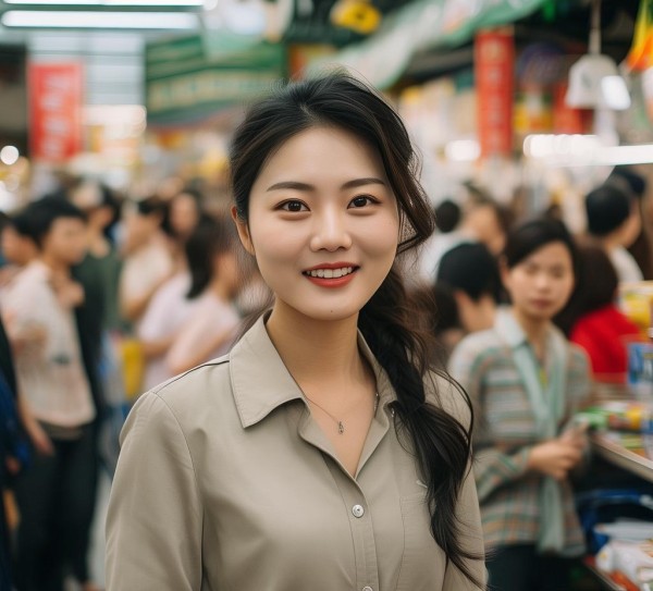 商贸服务员，智慧与责任的结合